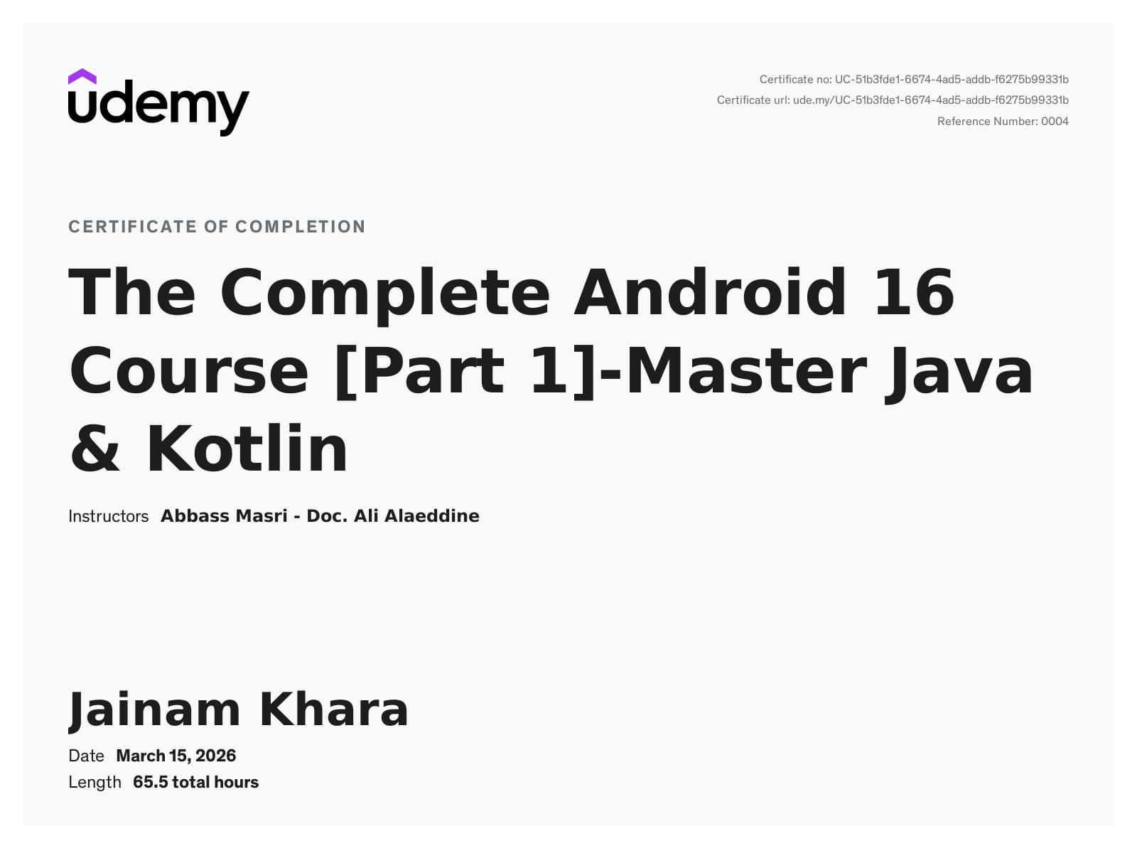 The Complete Android 16 Course [Part 1]